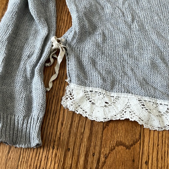 Miu Miu Lace Side Tie Sweater S/4 - Picture 5 of 8
